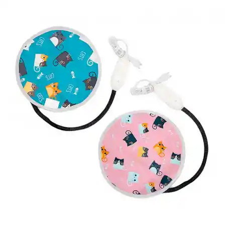 Marben Pets - Almohadilla Termica Redonda Para Mascotas (zyd-01)