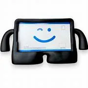 Funda Para Tablet De Goma Con Manito De 11 Pulgadas Color Negro