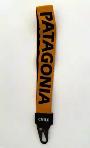 Souvenir Llavero Elastico Patagonia Naranjo El10