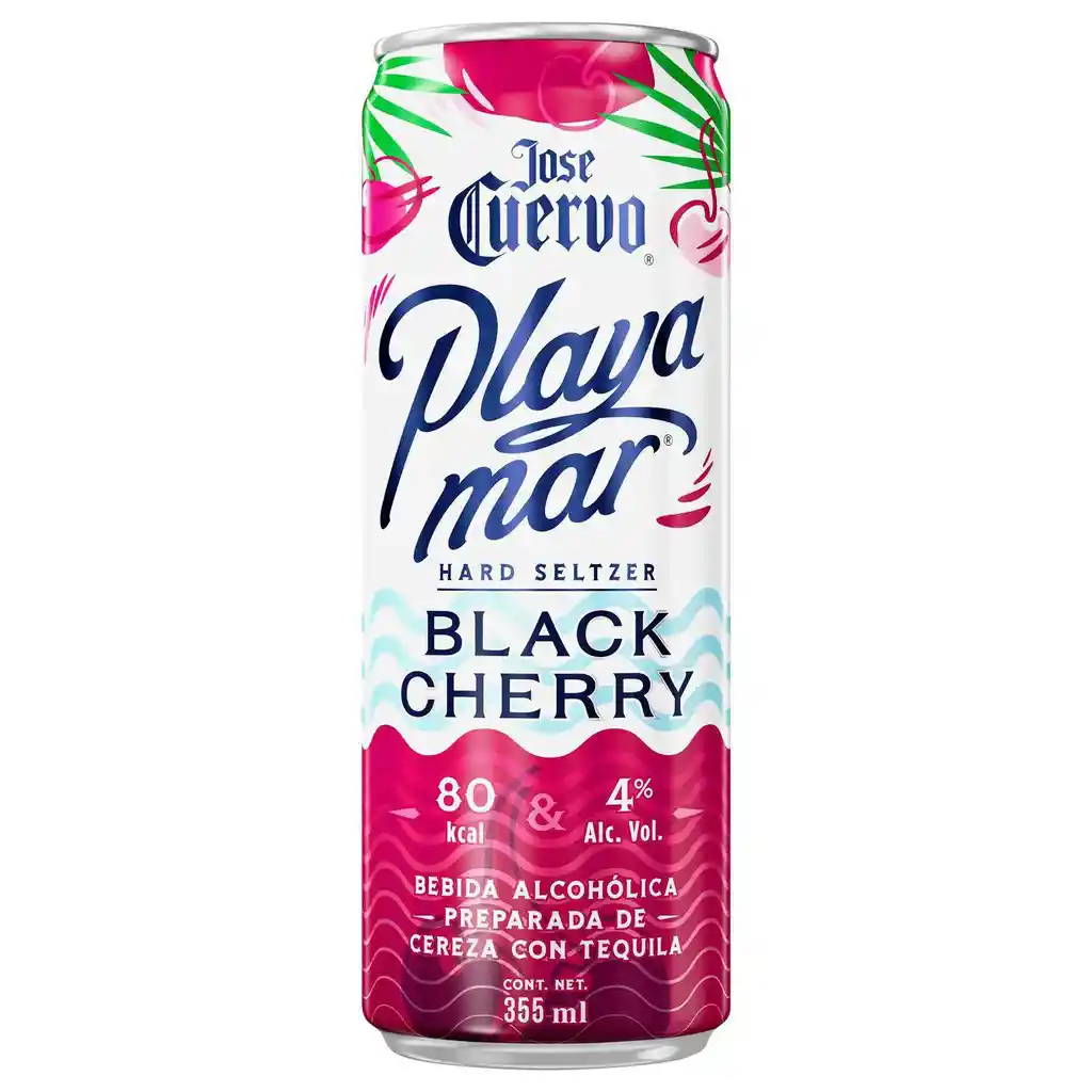 Jose Cuervo Black Cherry Lata 355 Cc