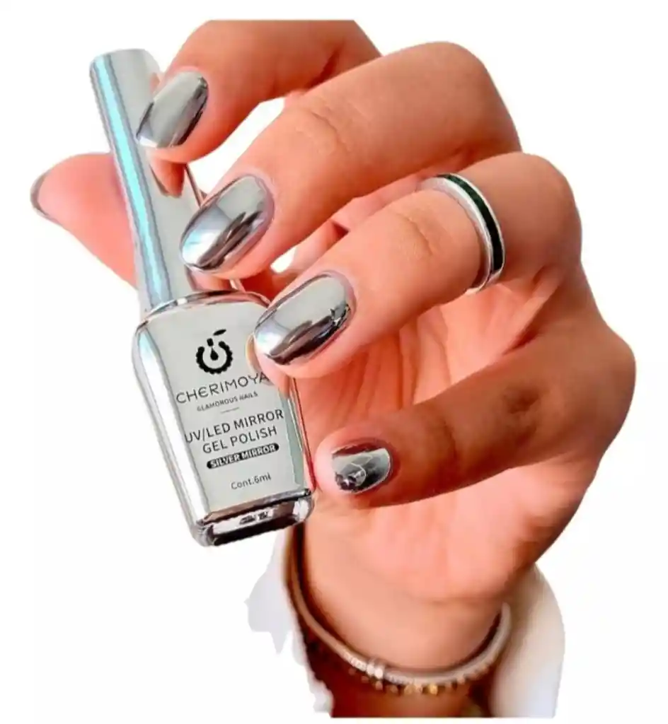 Gel Polish Uv/led (plateado) 6 Ml Cherimoya
