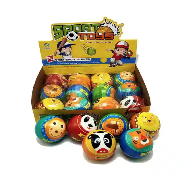 Pelota Soft Caritas Animales 10 Cms ( 1 Unidad ) – Lama