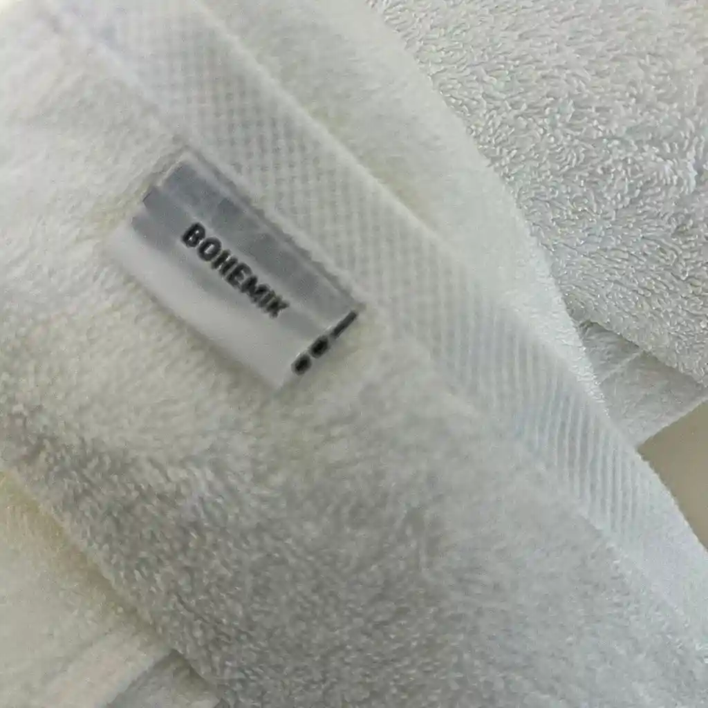 3 Toallas Royal Touch Baño 60 Cm X 130 Cm Algodón 550 Gsm Bohemik