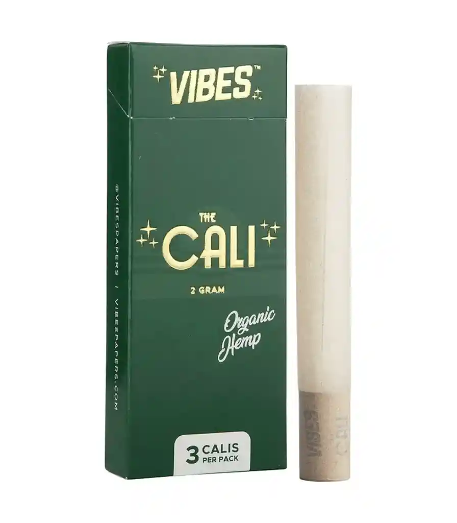 The Cali Vibes Organic Hemp 2grs 3un