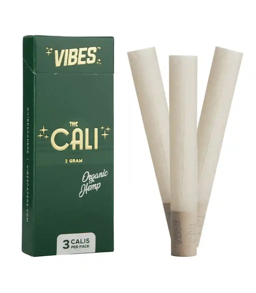 The Cali Vibes Organic Hemp 2grs 3un