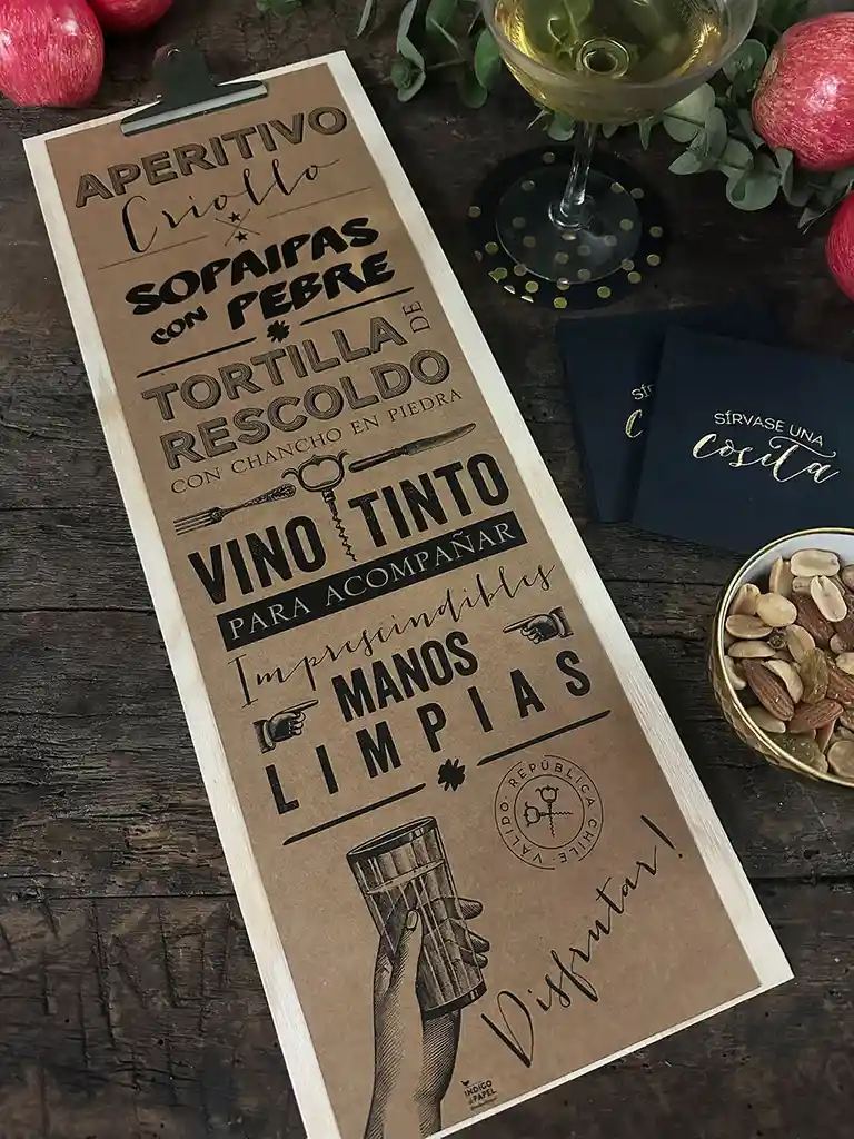 Tabla De Aperitivo · Criollo