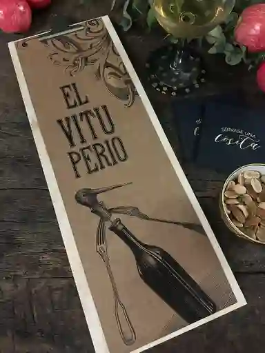 Tabla De Aperitivo · Vituperio