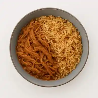 Platos Individuales Nivel Dios, Carne Mechada Con Arroz Arabe