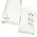 3 Toallas Royal Touch Floral Visita 30cm X 45cm Algodón 550gsm Bohemik