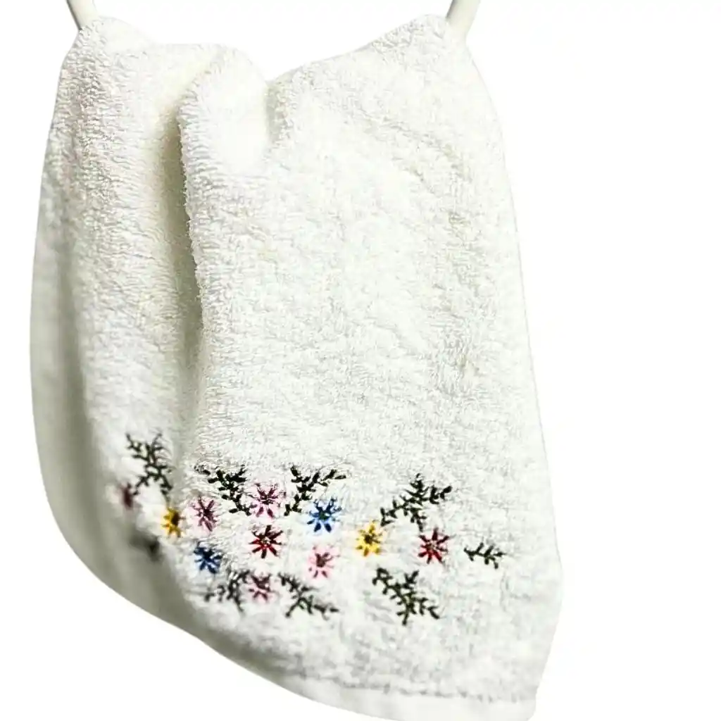 3 Toallas Royal Touch Floral Visita 30cm X 45cm Algodón 550gsm Bohemik