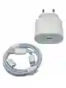 Cargador Iphone 20w Lightning To Usb-c 1 Mts