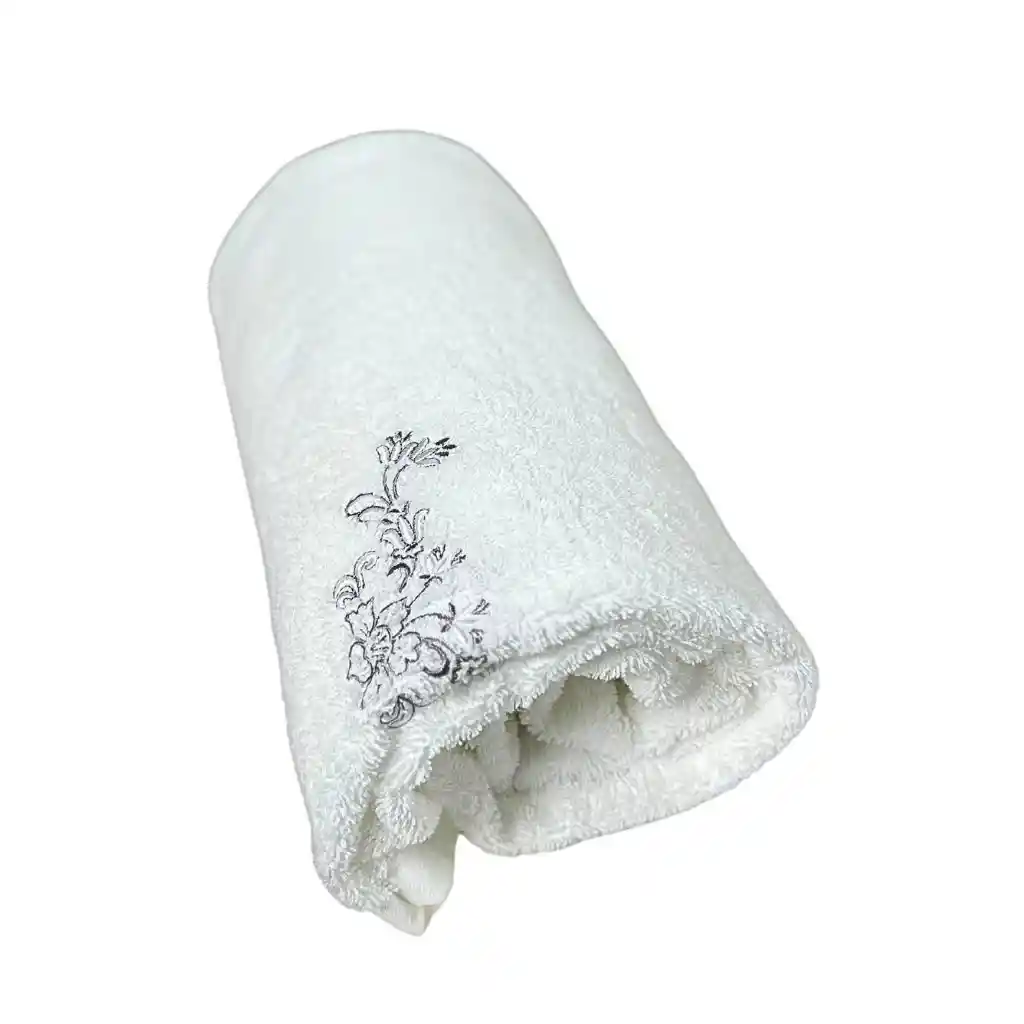 3 Toallas Royal Touch Gray Baño 60cm X 130cm Algodón 550 Gsm Bohemik