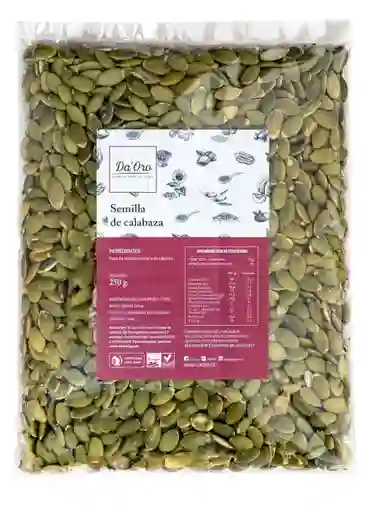 Semilla De Calabaza 250g Da Oro