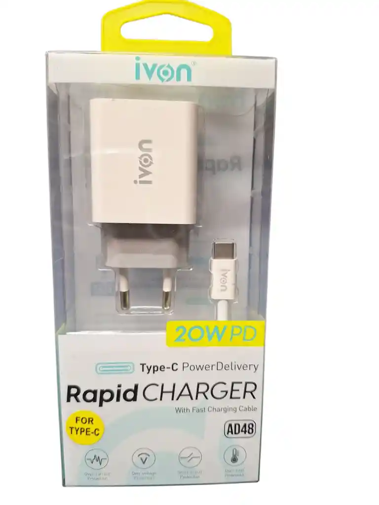 Cargador Tipo C Ivon Ad48