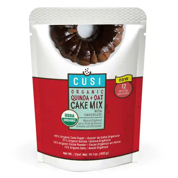 Premezcla Torta Quinoa Avena Chocolate (400g) Cusi