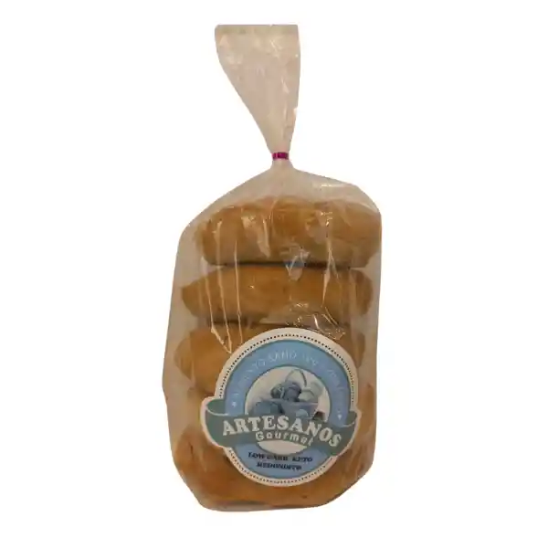 Pan Keto Redondito (5u) Artesanos Gourmet