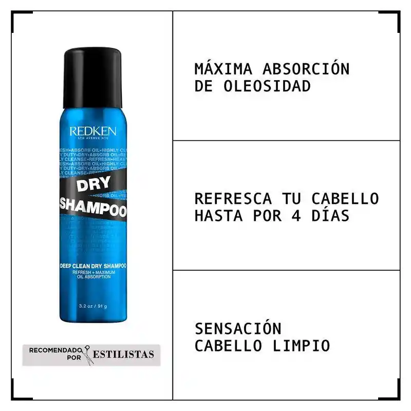 Shampoo En Seco Deep Clean Dry Shampoo 150ml Redken