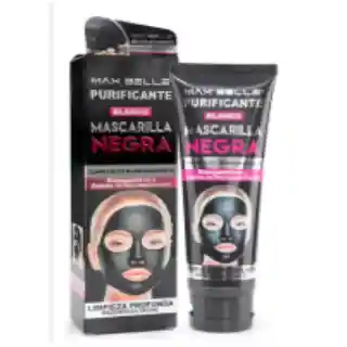 Mascarilla Negra Purificadora Complejo De Blanqueamiento Y Sist. De Rejuvenecimiento Max Belle 130 Ml