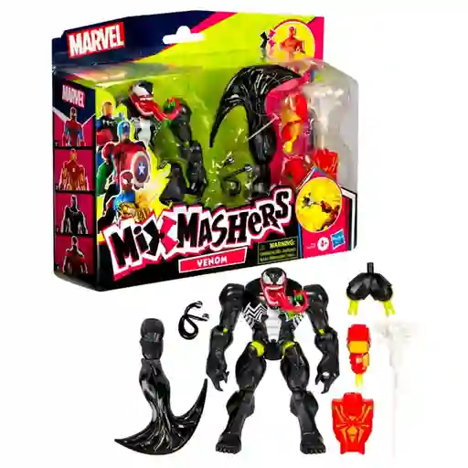 Spider-Man Figura Mix Mashers Venom Dlx