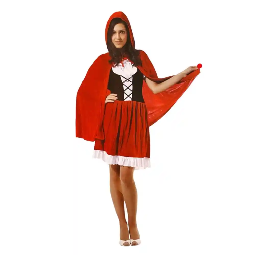 Disfraz Caperucita Roja Corto Adulta