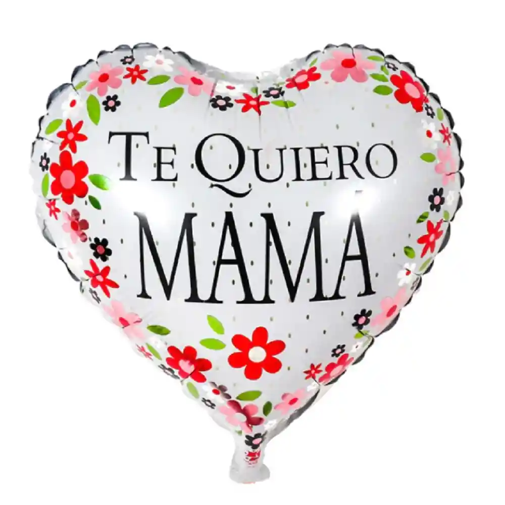 Globo Corazón "te Quiero Mamá"