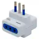 Enchufe Adaptador Triple Certificado Philco 1500w 10a 79310