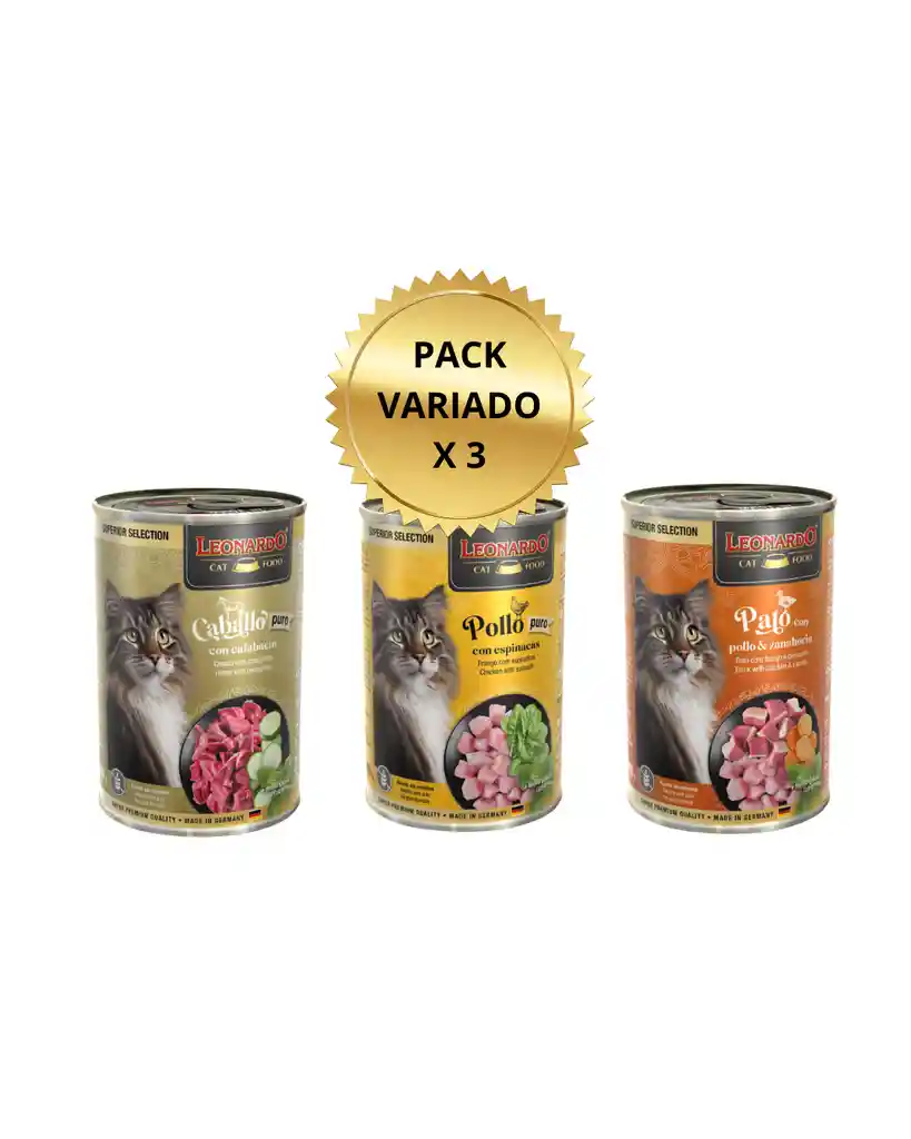 Leonardo Latas Superior Selection Pack X 3 Unid