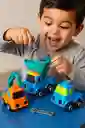 Set Autitos De Construccion Tracción Armable Niños