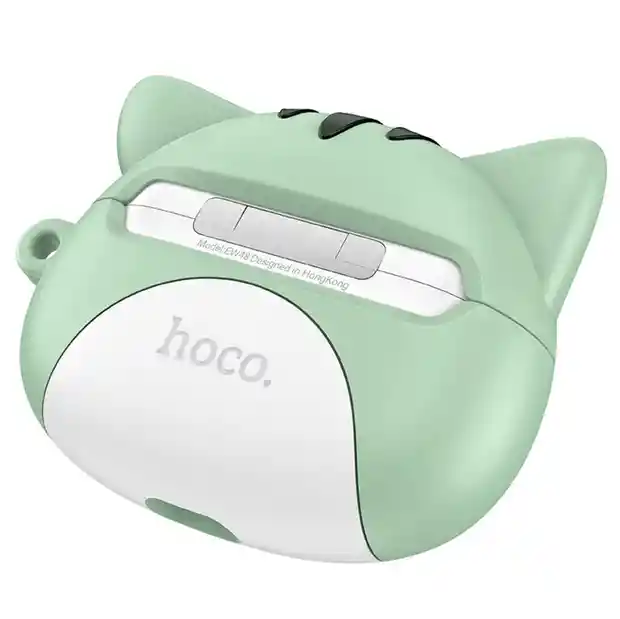 Audifono Inalámbrico In-ear De Gatito Ew48 Hoco Verde