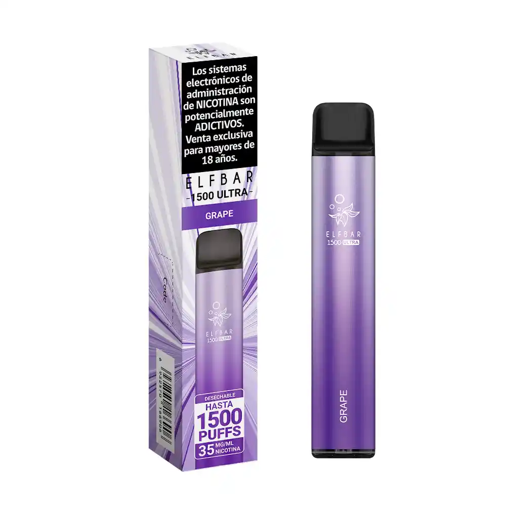 Vaper Elfbar 1500 Grape