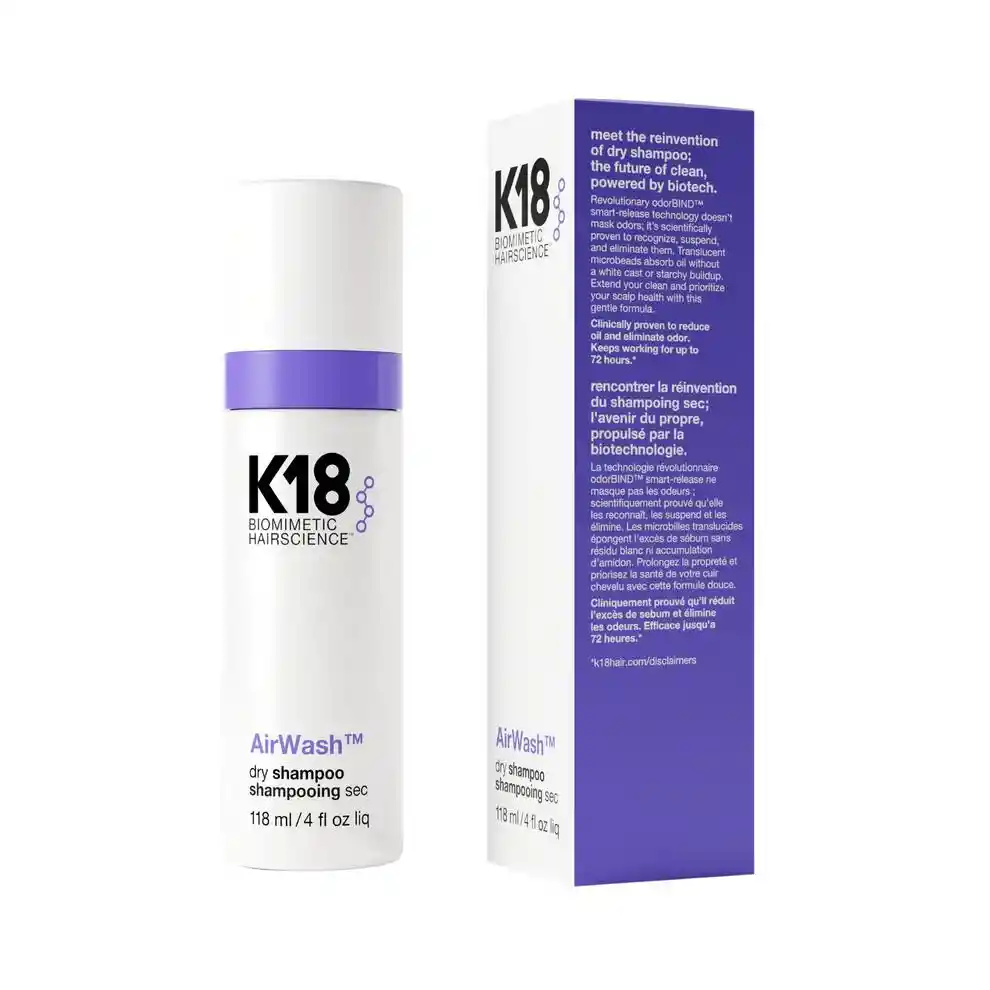 Airwash Dry Shampoo K18 118ml
