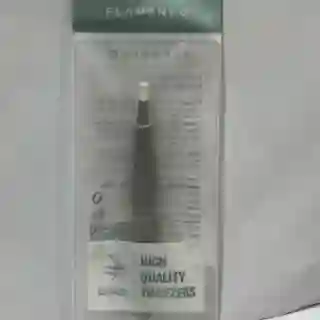 Pinzas High Quality Tweezers Plateadas Flamenco Unidad