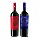 Duo Diablo Dark Red Y Deep Carmenere 750 Cc
