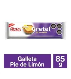 Gretel Postre Pie de Limón