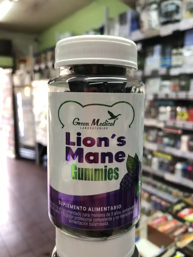 Melena De Leon 750mg 60 Gomitas Green Medical