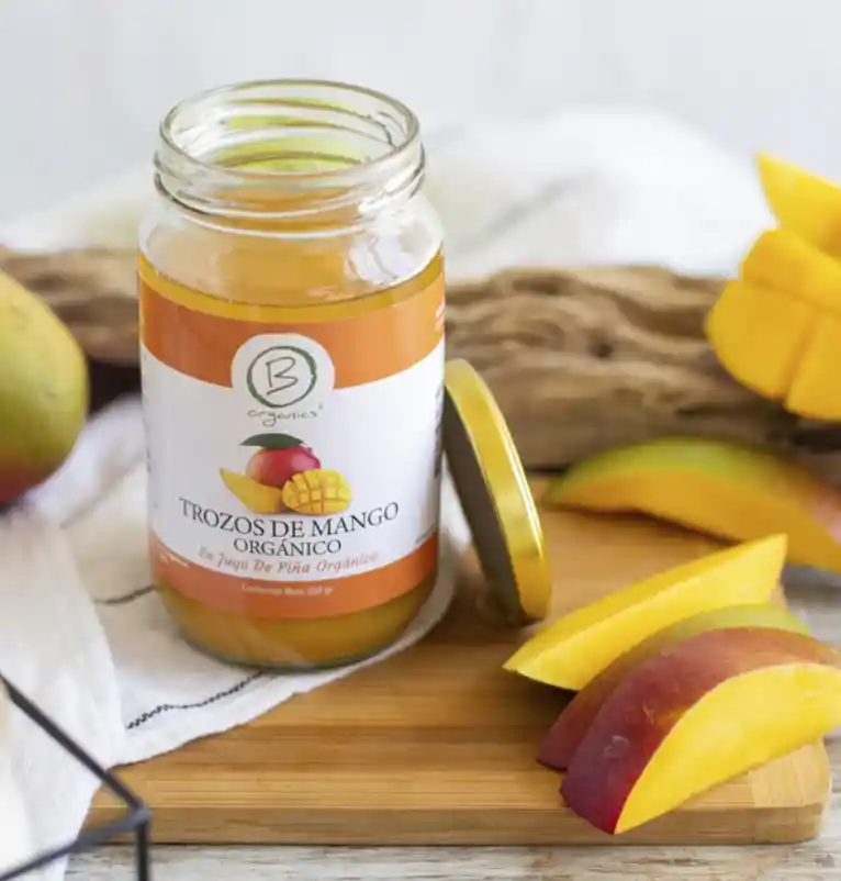 Mango En Trozos Orgánico 350g Be Organics