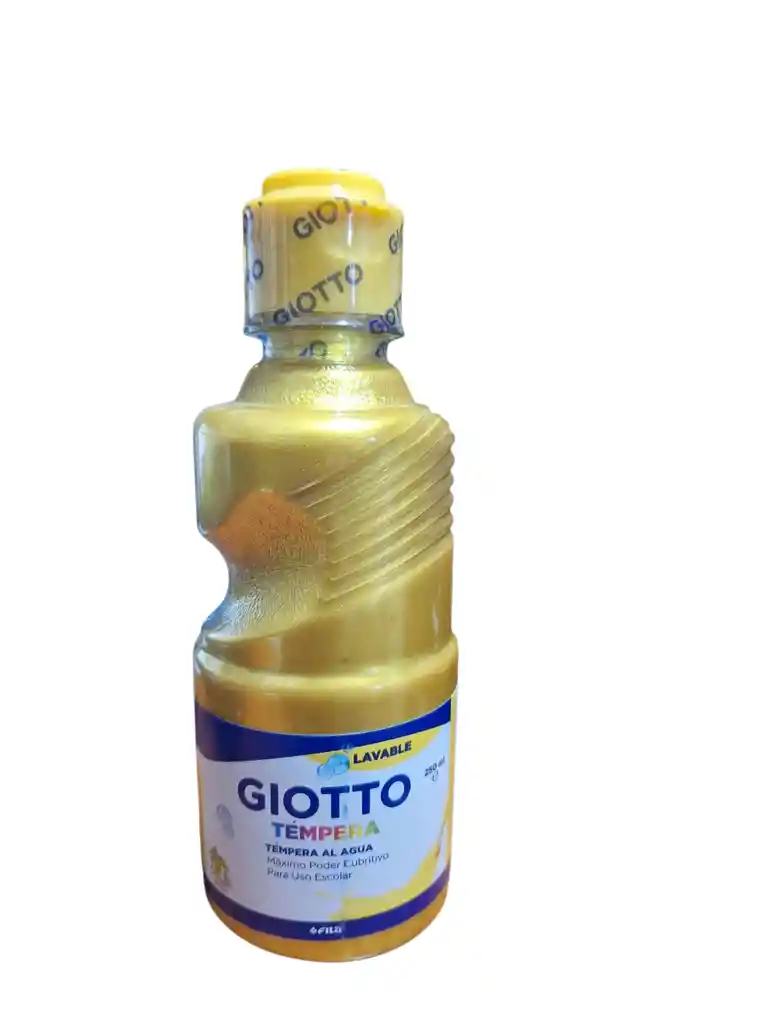 Tempera Giotto 250ml Oro Metal