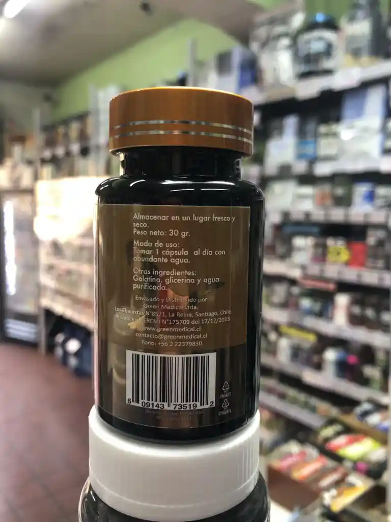 Reishi 500mg 60 Caps Green Medical