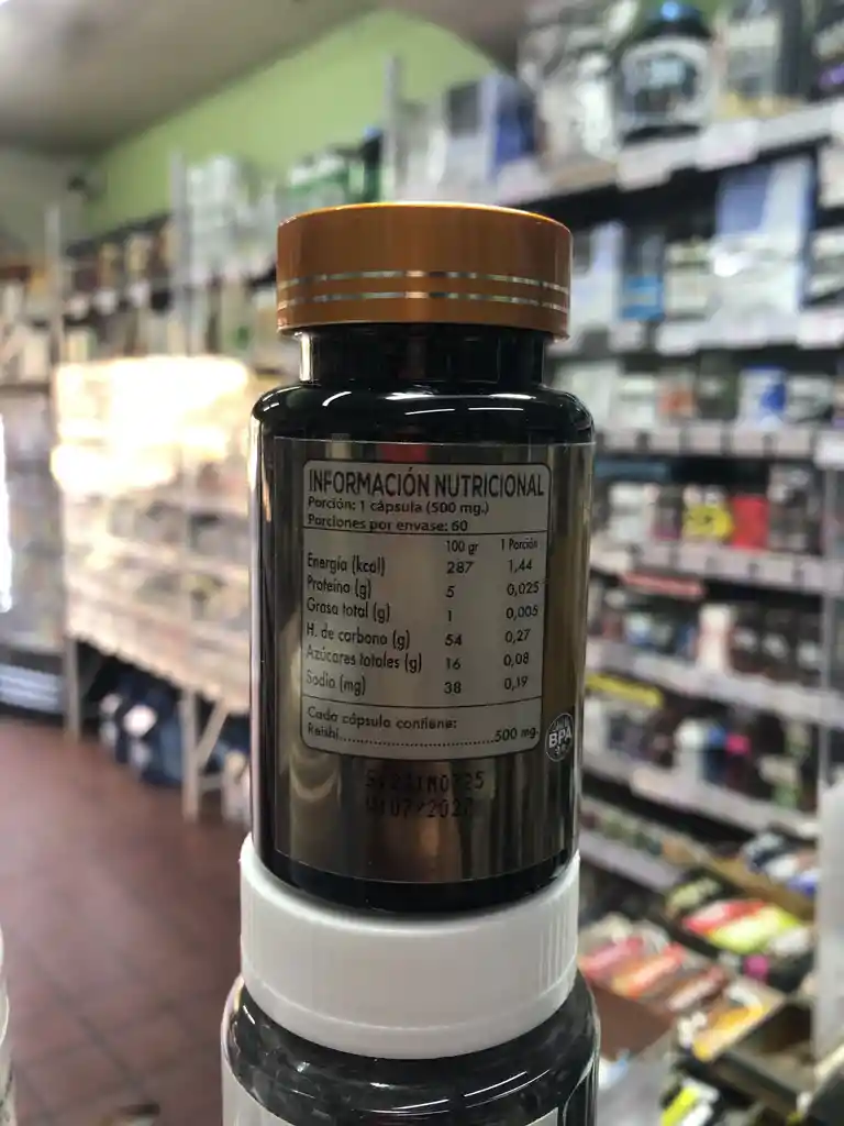 Reishi 500mg 60 Caps Green Medical