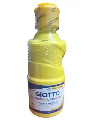 Tempera Giotto 250ml Amarillo