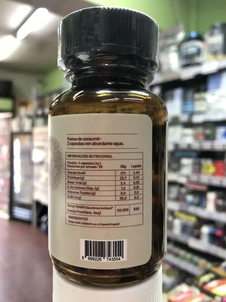 Reishi 500mg 60 Caps Karun Life