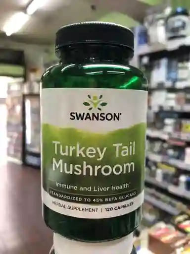 Cola De Pavo 500mg 120 Caps Swanson