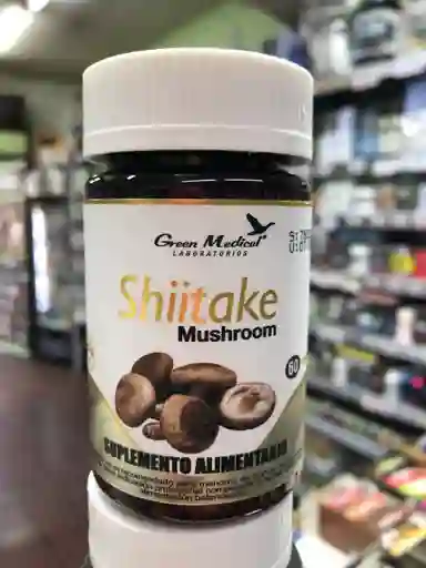 Shiitake 350mg 60 Caps Green Medical