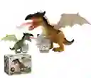 Dinosaurio Con Huevo Camina Sonido Luz Y Humo