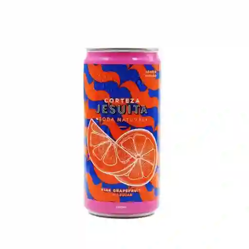 Agua Soda Natural Pomelo Rosado