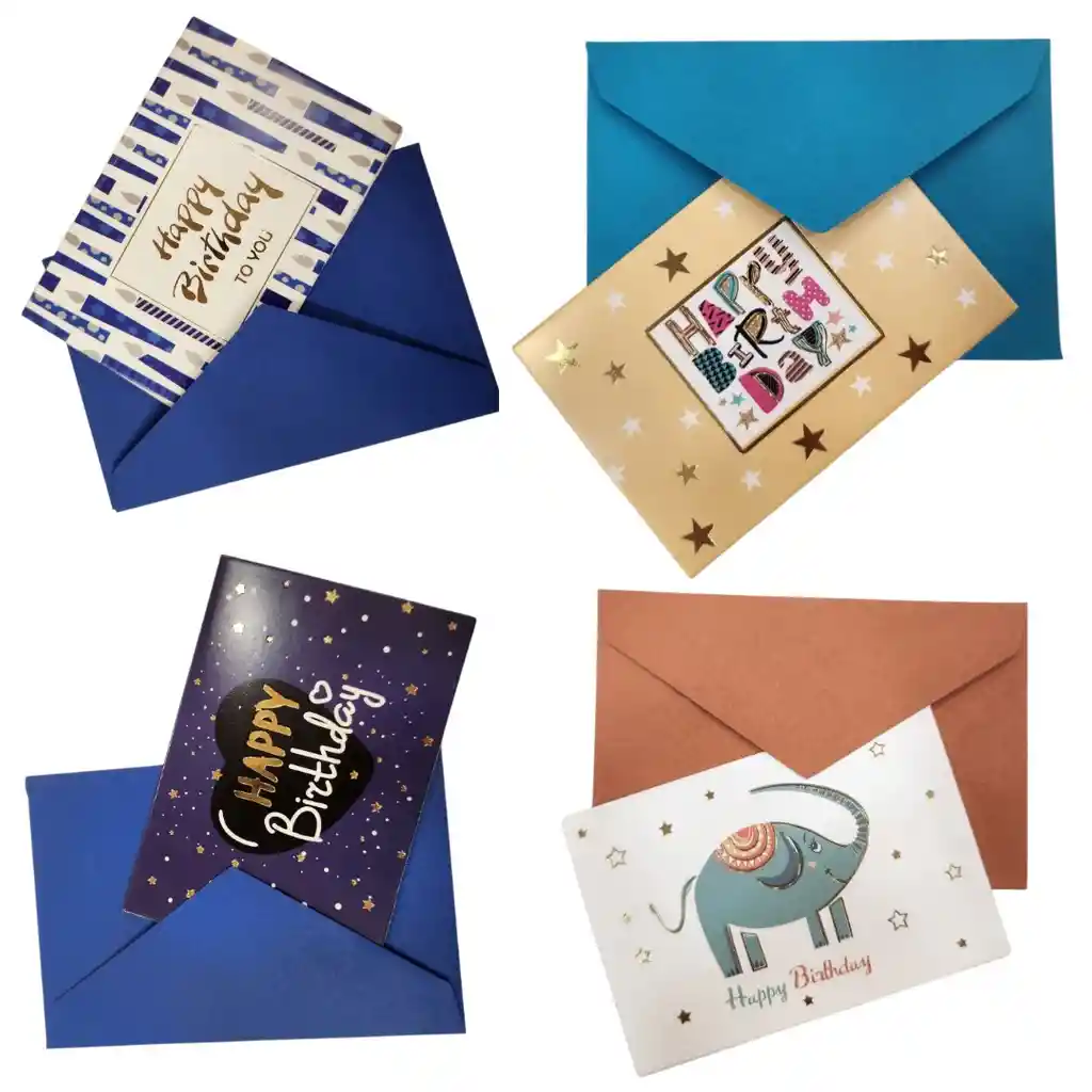 Sobres 7x10.5cm Mas Tarjeta Con Diseño