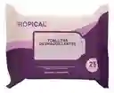 Toallita Desmaquillante Tropical X 25 Und