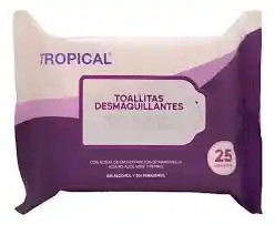 Toallita Desmaquillante Tropical X 25 Und