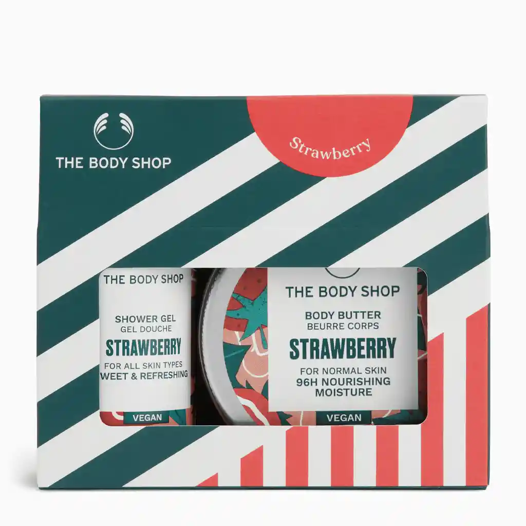 Set De Regalo De Viaje De The Body Shop De Frutilla