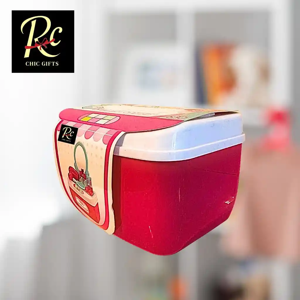 Set Tocador Fashion Para Niñas - ¡juego De Belleza Portátil, Exclusivo Regalos Chic!